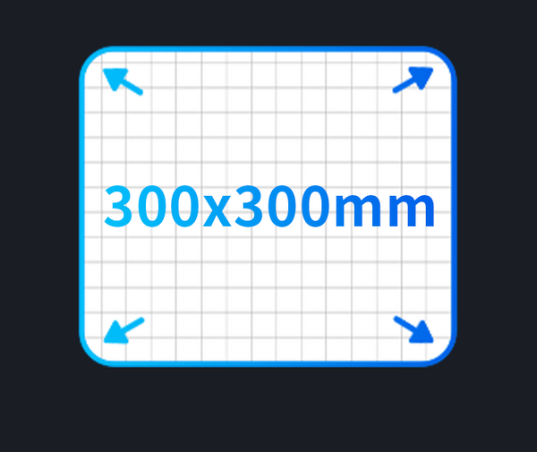 <p><strong>Obszar grawerowania 300x300mm</strong></p>