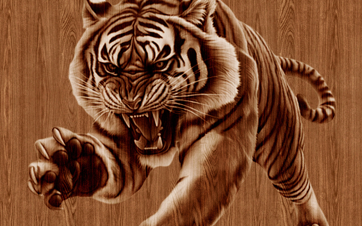 Zdolny do grawerowania niezwykle cienkich linii, kropek i tekstur ledwo dostrzegalnych dla ludzkiego oka. Niezależnie od tego, czy są to skomplikowane plany inżynierskie, delikatne podpisy, pasma włosów na portretach, czy malutkie kody QR, odwzorowuje je z klarownością i precyzją. Osiągając efekt „Co widzisz, to otrzymujesz.”