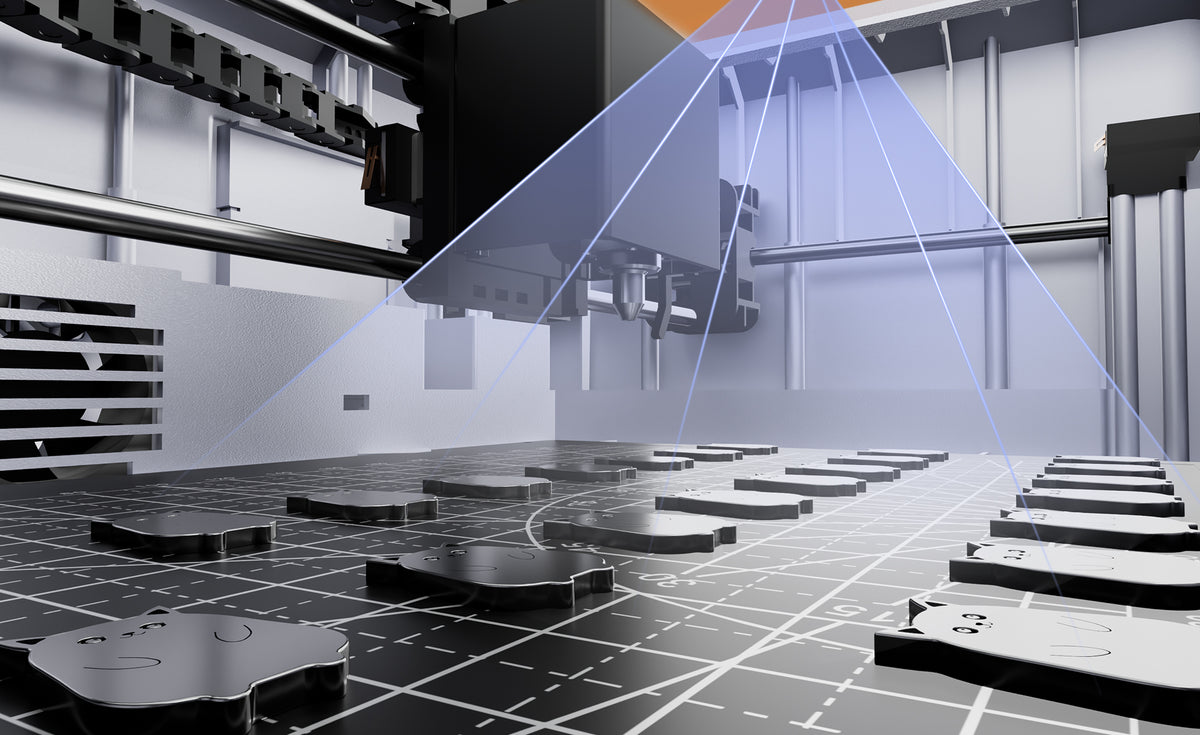 Bezproblemowo wykrywaj krawędzie, kontury i materiały dla precyzyjnego przetwarzania i łatwej konfiguracji.