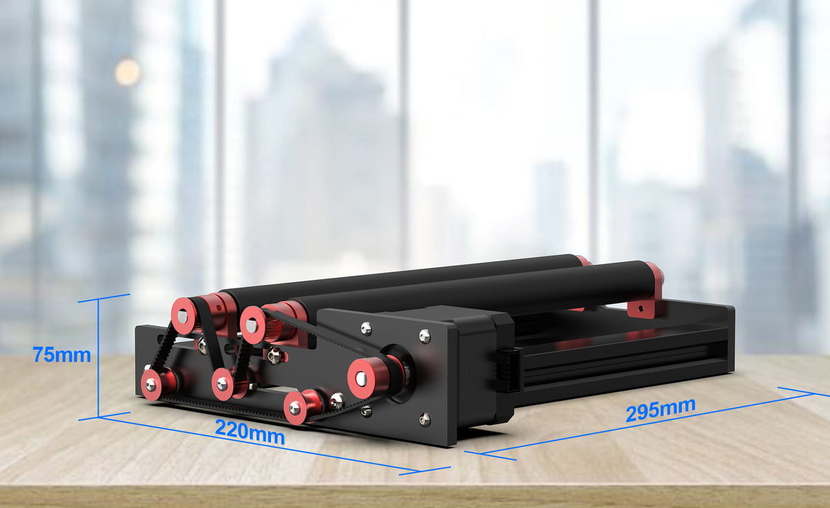 Kompaktowa konstrukcja, przenośna pamięć, gotowa do użycia w dowolnym momencie bez zajmowania miejsca na biurku. Łatwo mieści się w torbie, tworząc mobilne rozwiązanie do grawerowania.