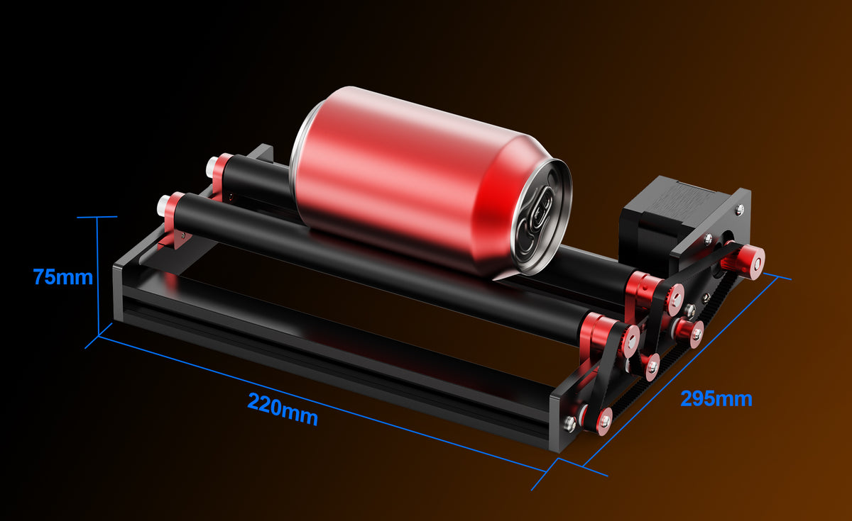 Kompaktowa konstrukcja, przenośna pamięć, gotowa do użycia w dowolnym momencie bez zajmowania miejsca na biurku. Łatwo mieści się w torbie, tworząc mobilne rozwiązanie do grawerowania.