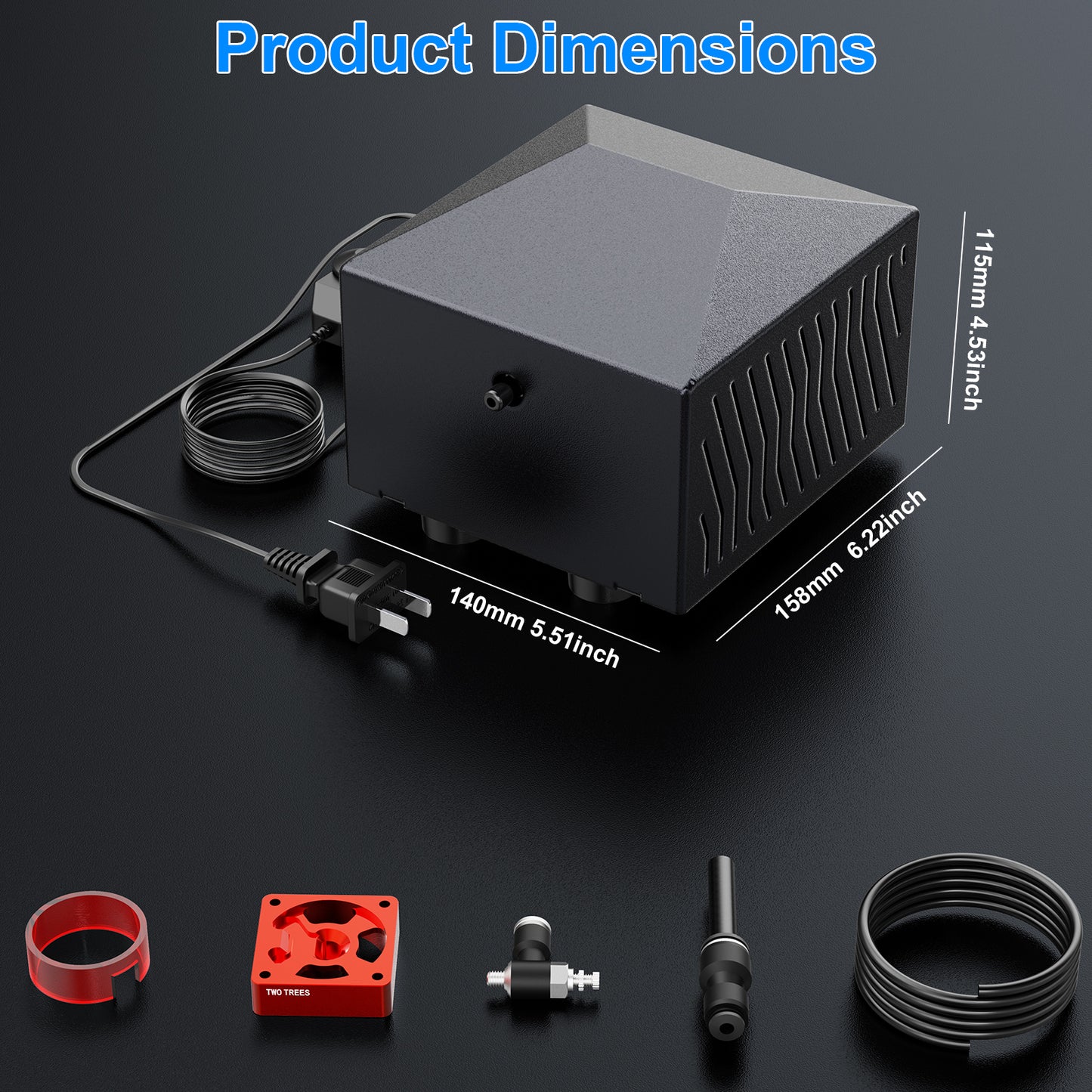 Laservii P2 Wspomaganie Powietrzem 25L/min