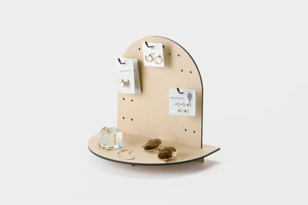 Laser Cut Desktop Earring Display Stand Jewelry Display
